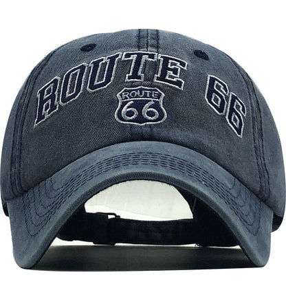 Route 66 Cotton Baseball Cap