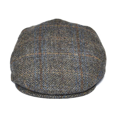 Royal Herringbone Wool Flat Cap