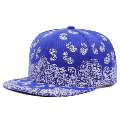 San Andreas Cashew Flowers Snapback Cap