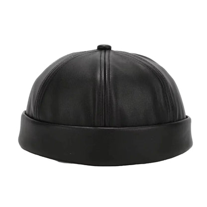 Seward Leather Docker Cap