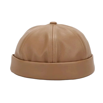 Seward Leather Docker Cap