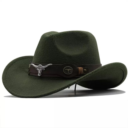Silver Bull Wool Cowboy Hat