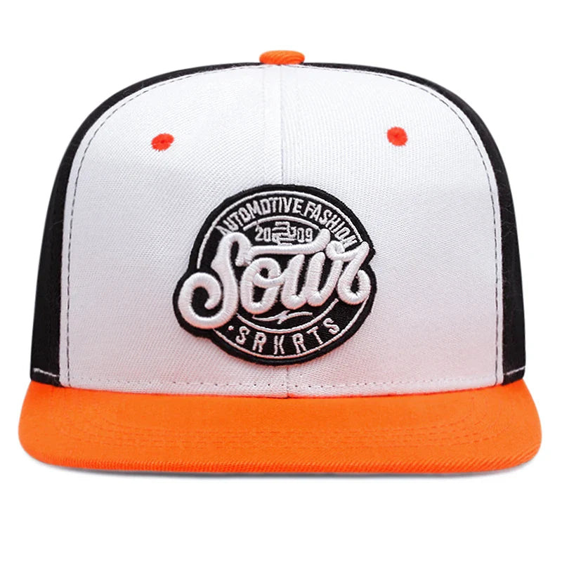 Sour Srkrts Orange Snapback Cap
