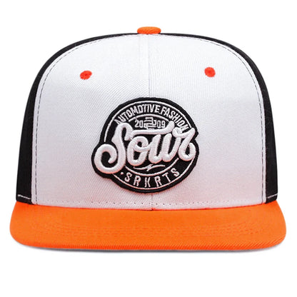 Sour Srkrts Orange Snapback Cap