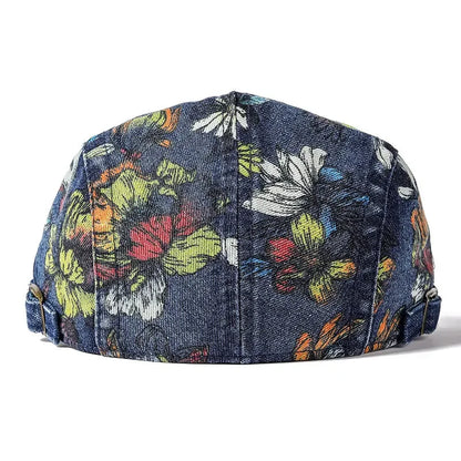 Spring Whisper Cotton Flat Cap