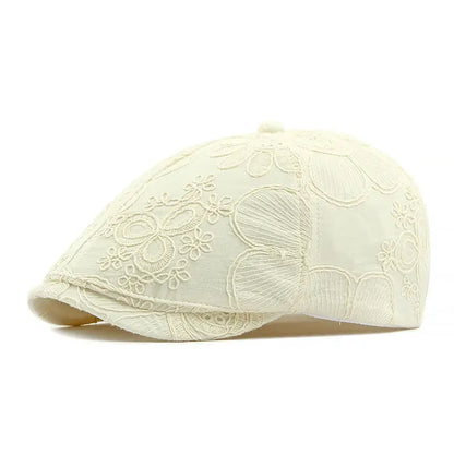 Springfield Floral Flat Gatsby Cap
