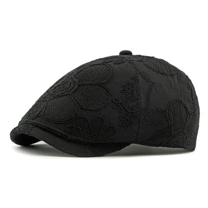 Springfield Floral Flat Gatsby Cap