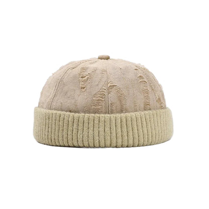 Sunderland Scratched Brimless Docker Cap