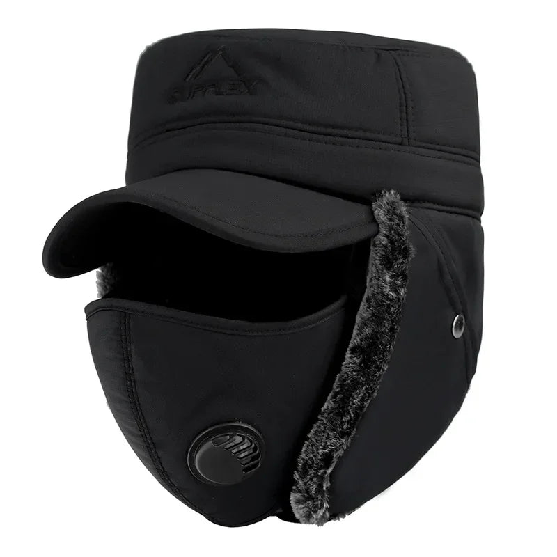Supplex Winter Earmuffs Bomber Hat