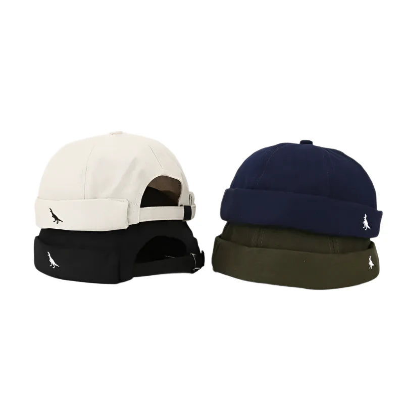 T-Rex Dinosaur Cotton Docker Cap