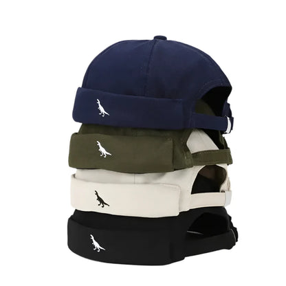 T-Rex Dinosaur Cotton Docker Cap