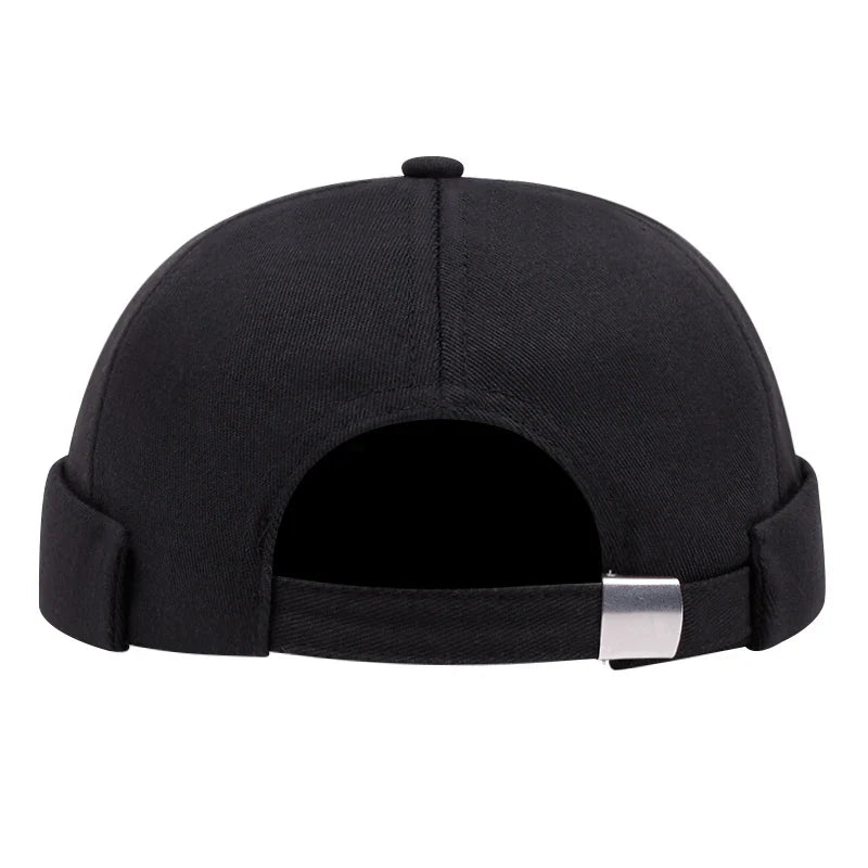 The Alien Black Brimless Docker Cap