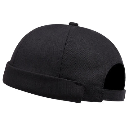 The Alien Black Brimless Docker Cap