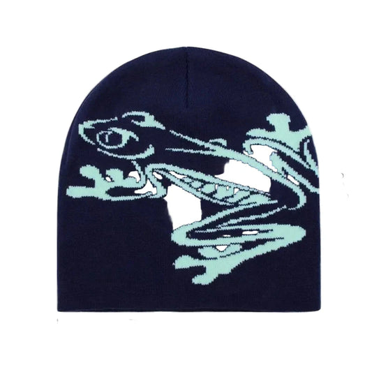 The Frog Kintted Beanie