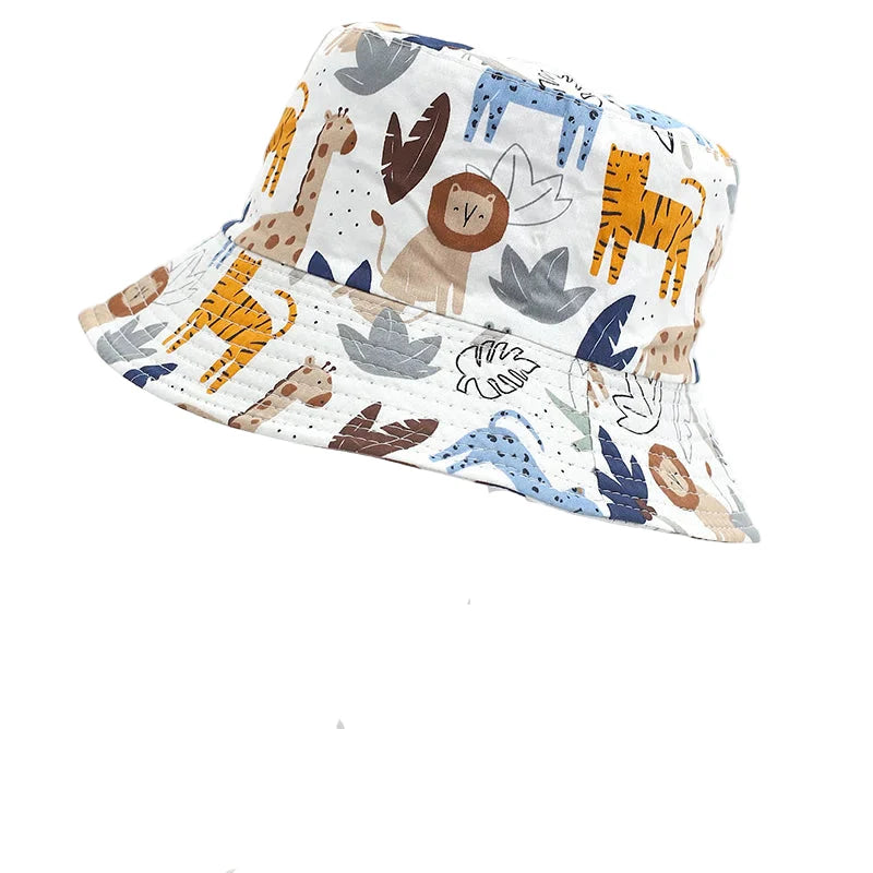 children-vintage-retro-animal-fisherman-headwear