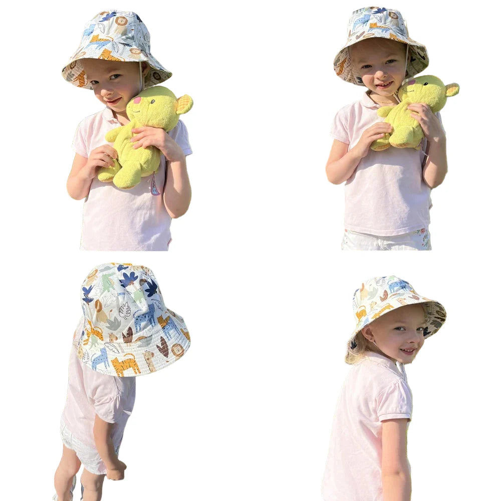 children-vintage-retro-animal-fisherman-headwear
