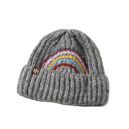 The Rainbow Winter Knitted Beanie
