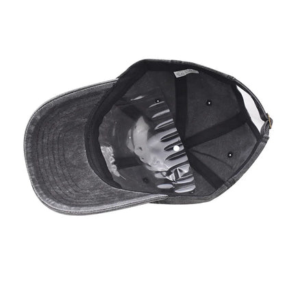 The Wave Washed Cotton Baseball Cap
