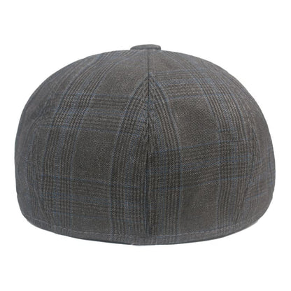 Toulouse Retro Tartan Flat Cap