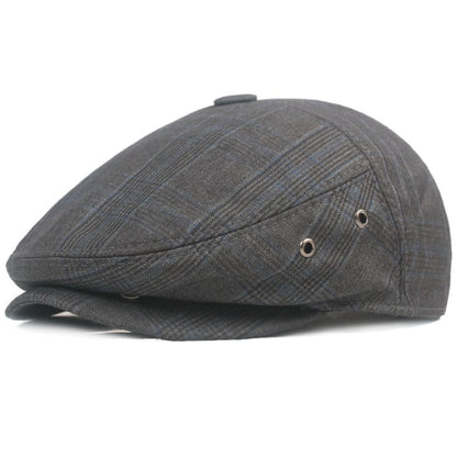 Toulouse Retro Tartan Flat Cap