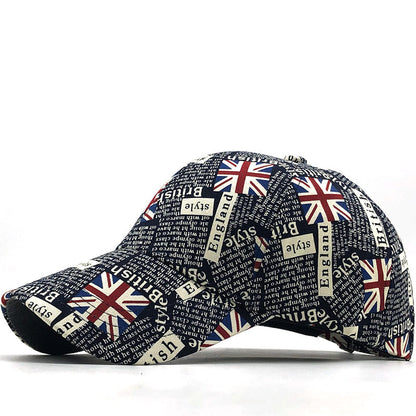 UK British Flag Baseball Cap