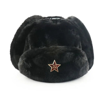 URSS Cotton Fur Trapper Bomber Hat
