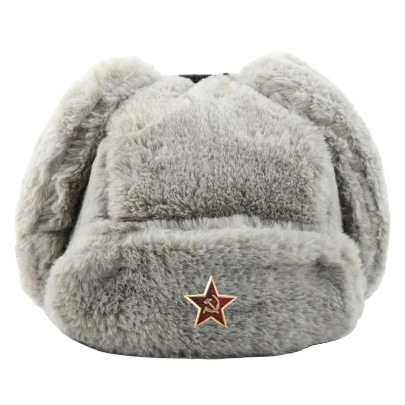 URSS Cotton Fur Trapper Bomber Hat