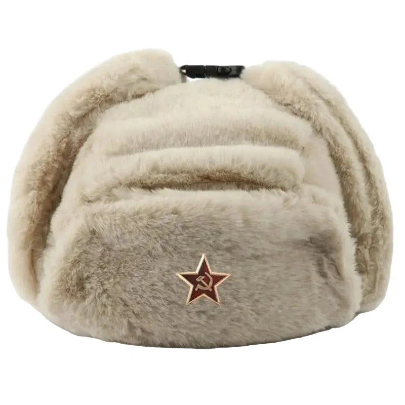 URSS Cotton Fur Trapper Bomber Hat