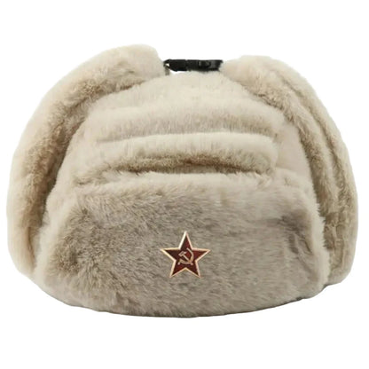URSS Cotton Fur Trapper Bomber Hat