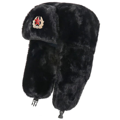 URSS Cotton Fur Trapper Bomber Hat