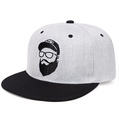 Uncle Beard Snapback Cap