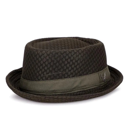 Vinci British Mesh Porkpie Hat