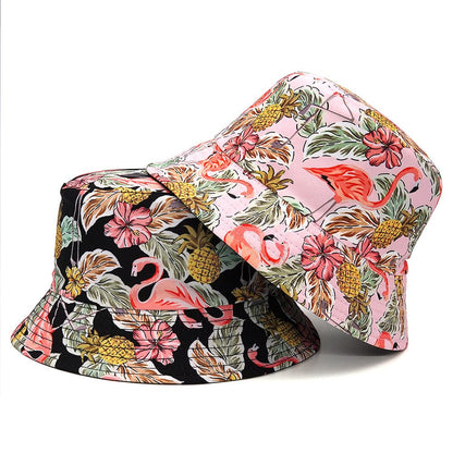 animals-floral-fisherman-spring-headwear-cotton