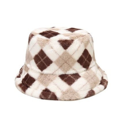 winter-plaid-classic-furry-cold-protection-fisherman-headwear