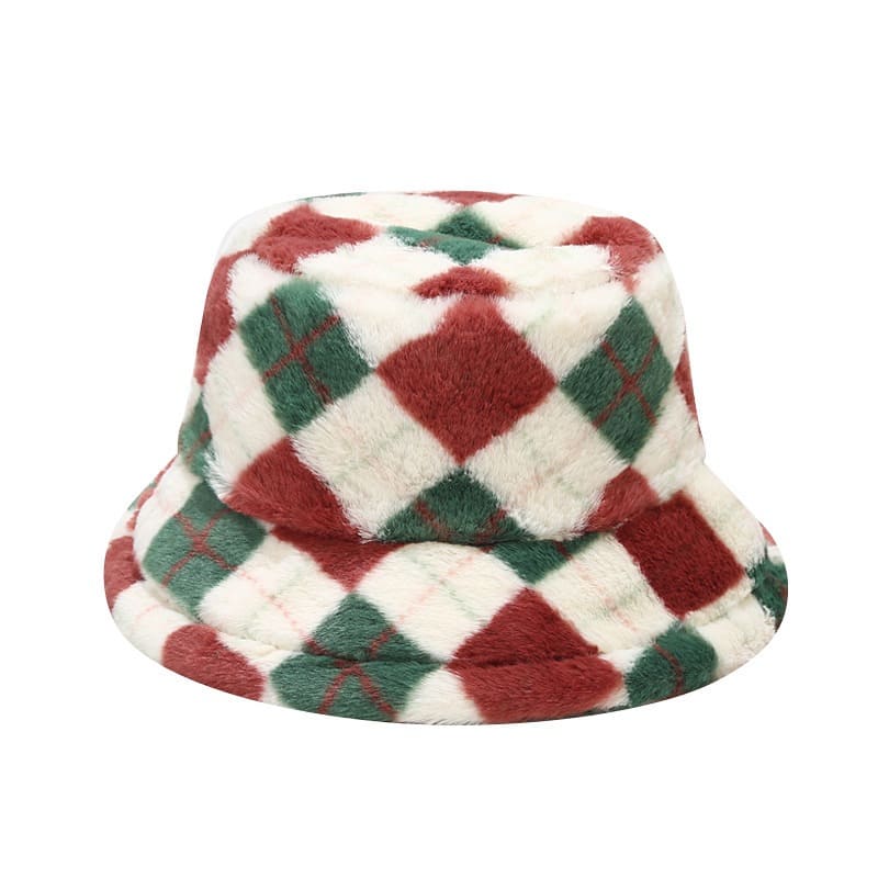 winter-plaid-classic-furry-cold-protection-fisherman-headwear