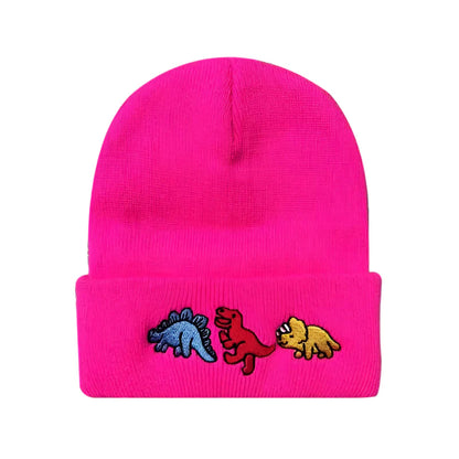 Walking Dinosaurs Knitted Beanie