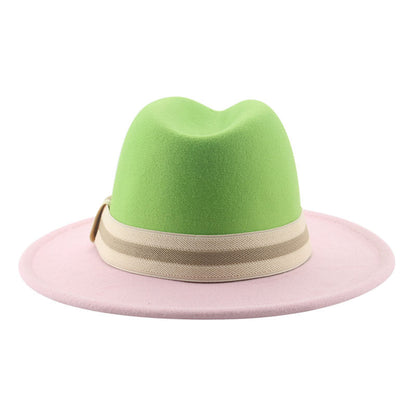 Watford Bicolor Band Fedora Hat