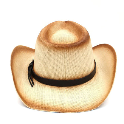 vegetable-fibre-ecologic-breathable-classic-western-degraded-leather-belt-beige