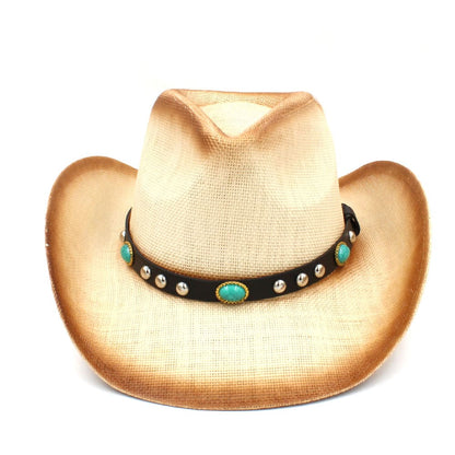 vegetable-fibre-ecologic-breathable-classic-western-degraded-leather-belt-beige