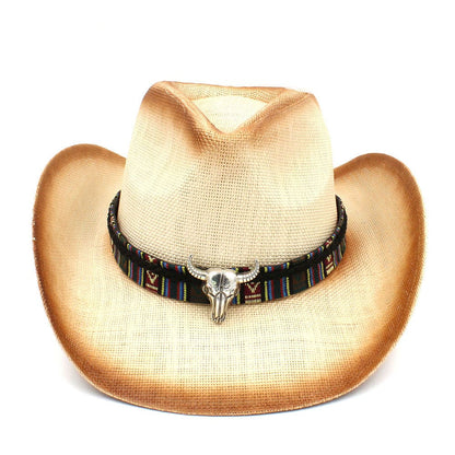 vegetable-fibre-ecologic-breathable-classic-western-degraded-leather-belt-beige