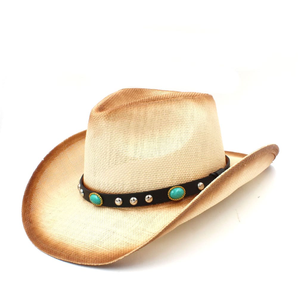 vegetable-fibre-ecologic-breathable-classic-western-degraded-leather-belt-beige