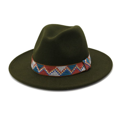Weyer Triangle Band Fedora Hat