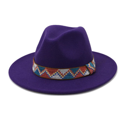 Weyer Triangle Band Fedora Hat