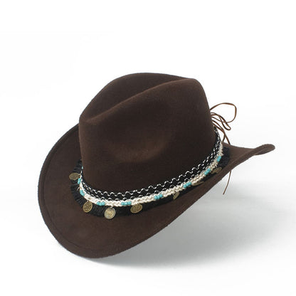 Western-cherokee-fashion-adjustable-fleece-floccus