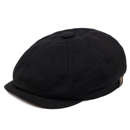 Willock Plain Cotton Newsboy Cap
