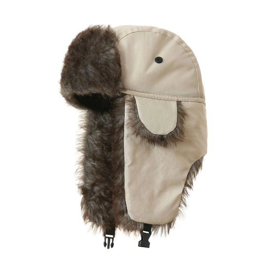 Windproof Cotton Fur Bomber Hat