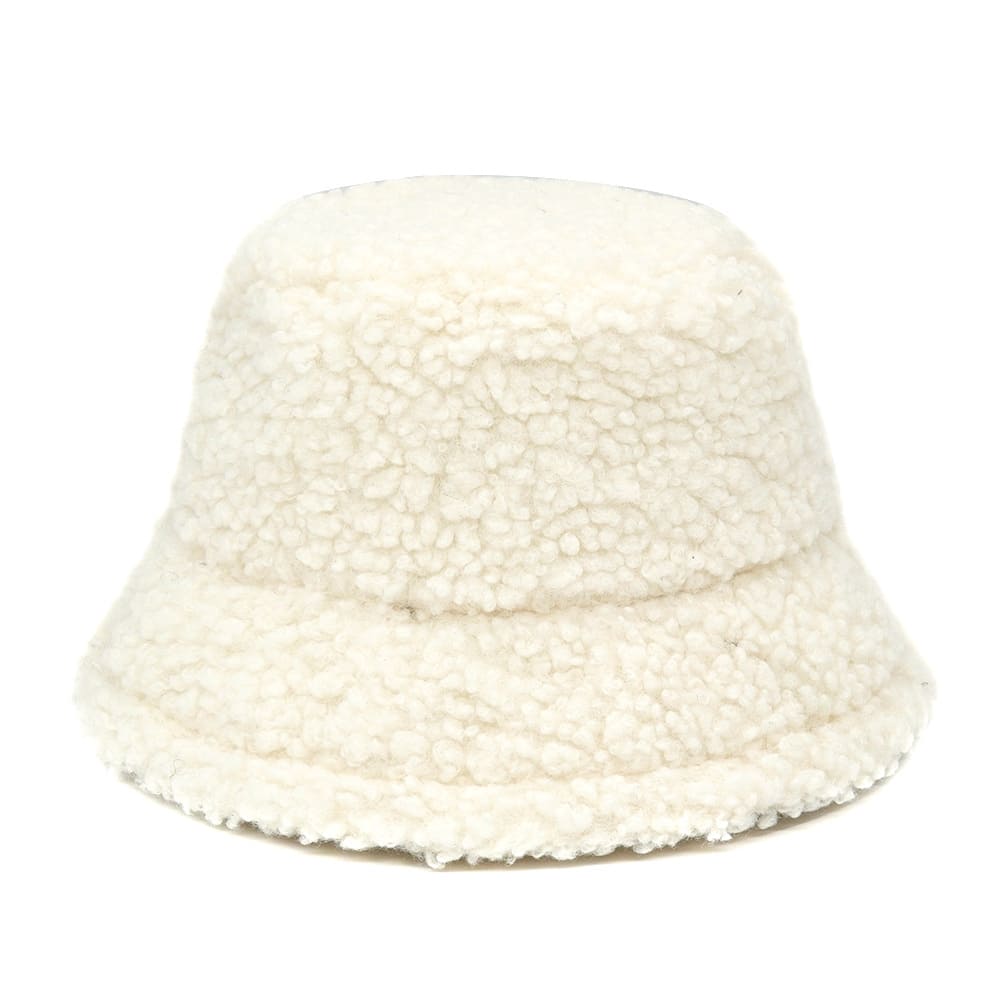 Winter Lamb Fur Bucket Hat