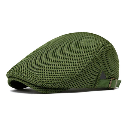 Woods Mesh Flat Cap