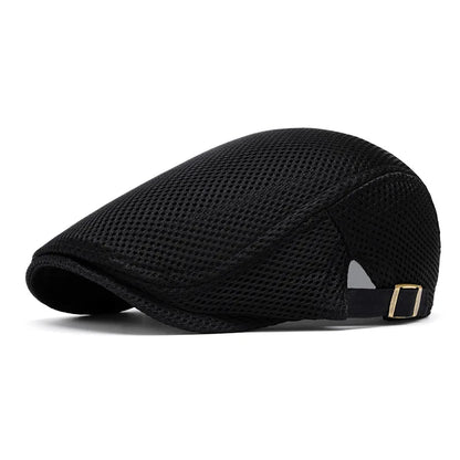 Woods Mesh Flat Cap