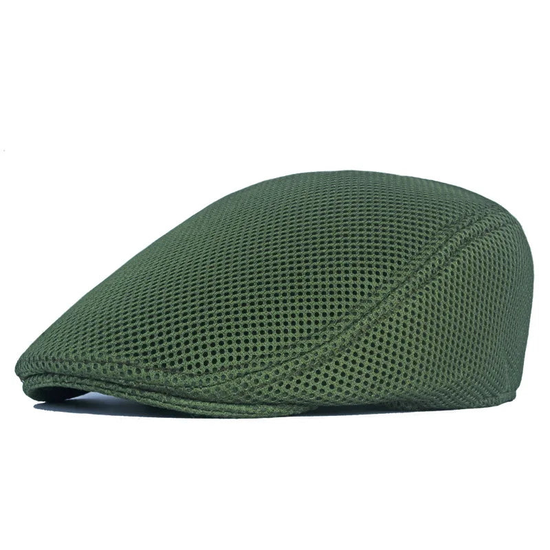 Woods Mesh Flat Cap
